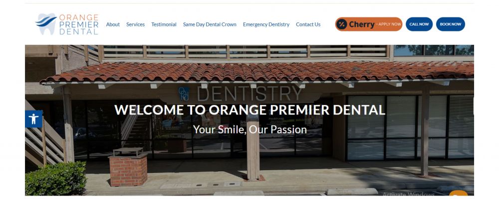 Orange Premier Dental Cover Image