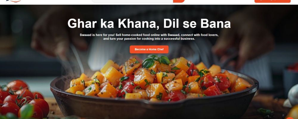 Swaaad - Sell Homemade Food Online Cover Image