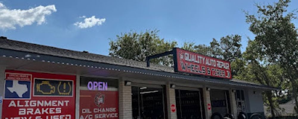 Quality Auto Repair Wheels and Tires Cover Image