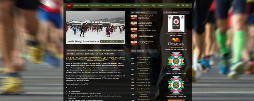 Finish Line Timing Cover Image