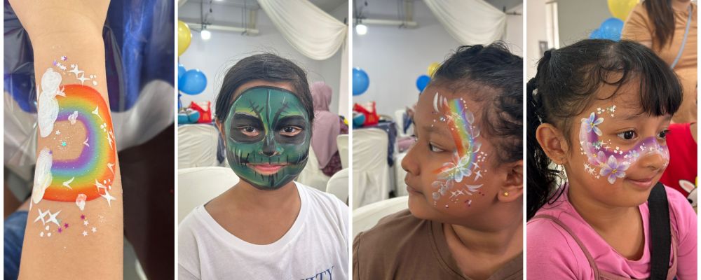 Birthday Face Painting Singapore Cover Image