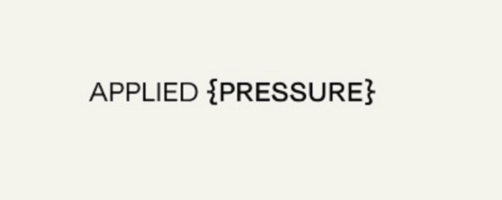Applied Pressure Cover Image